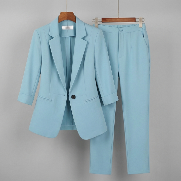 Completo Formale da Donna con Blazer e Pantaloni