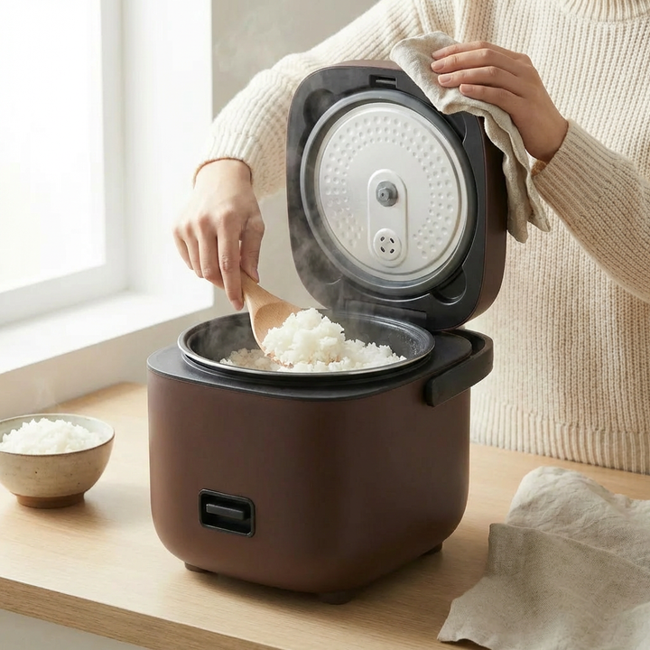Cucina Riso Mini Compatta a Un Tocco