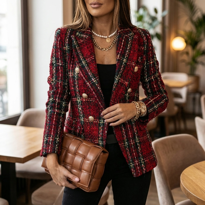 Giacca da Donna con Bottoni Oro