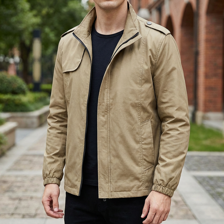 Giacca Zip-Up per Tutti i Giorni per Uomini