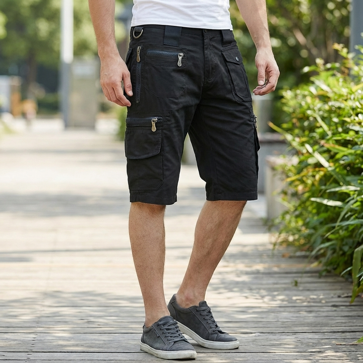 Pantaloni Cargo Corti Fino al Ginocchio per Uomini