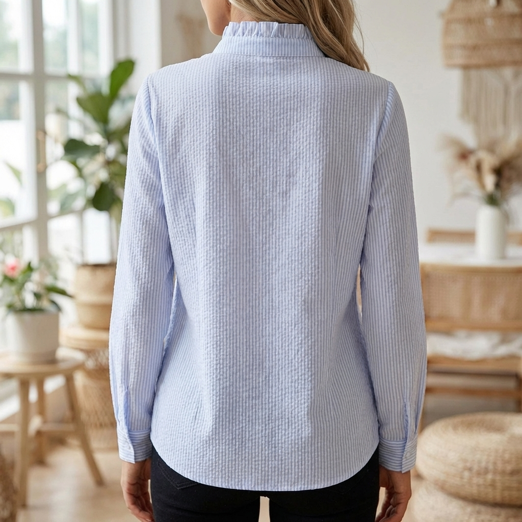 Blusa Elegante a Lungo Mano per Donne