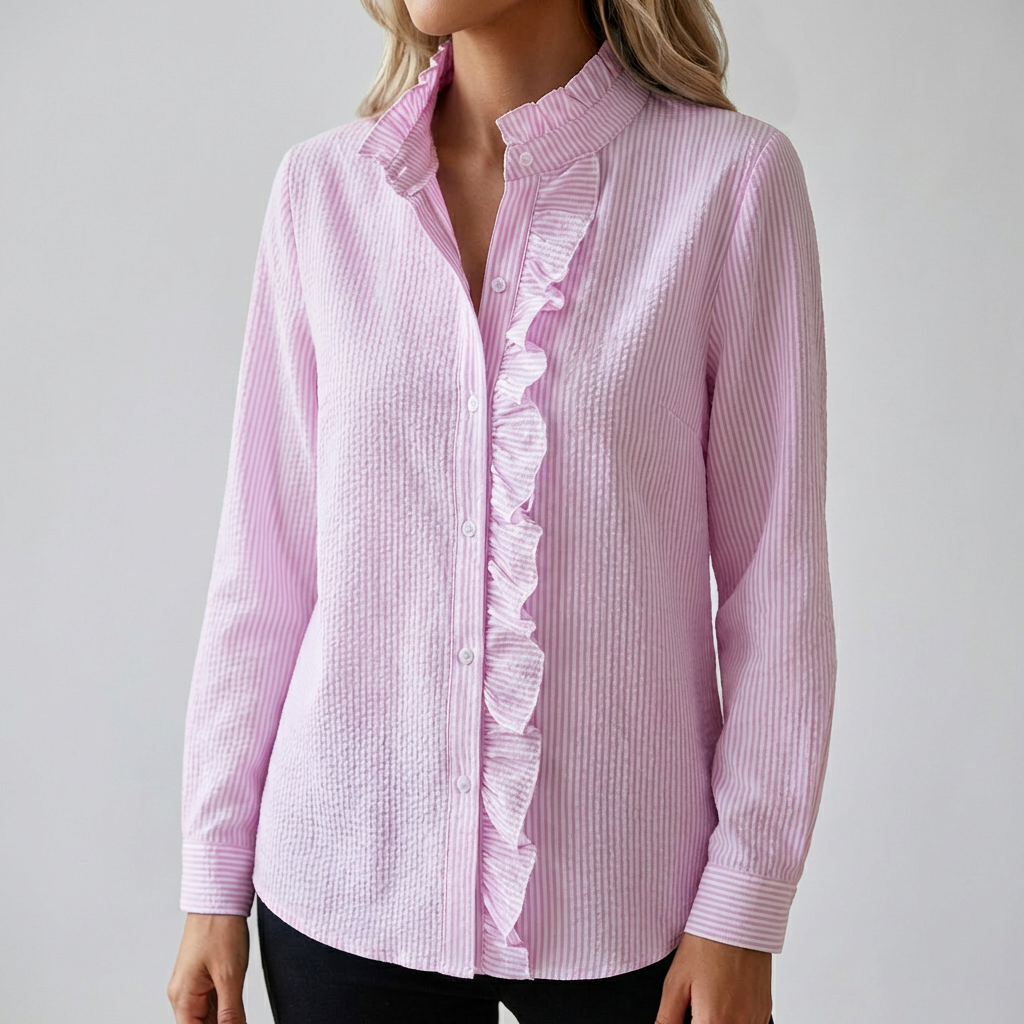 Blusa Elegante a Lungo Mano per Donne