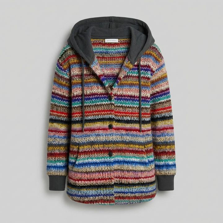 Cappotto Con Cappuccio Confortevole Per Donne