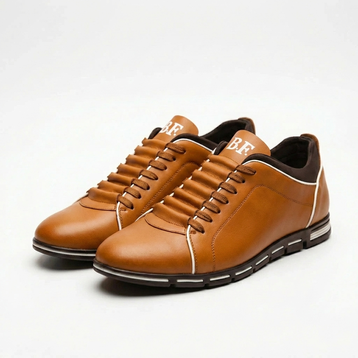 Scarpe Casual Con Lacci Slim Per Uomo