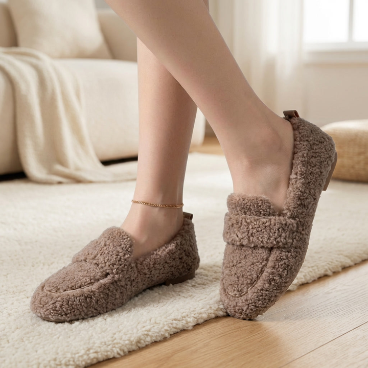 Ciabatta Piatta Plush Slip-On