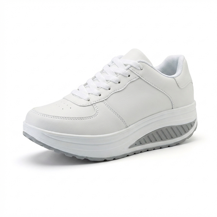Sneaker Piattaforma con Lacci per Donne
