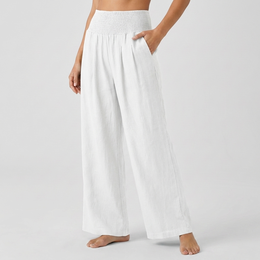 Pantaloni Palazzo Elastici Eleganti per Donne