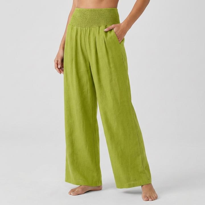 Pantaloni Palazzo Elastici Eleganti per Donne