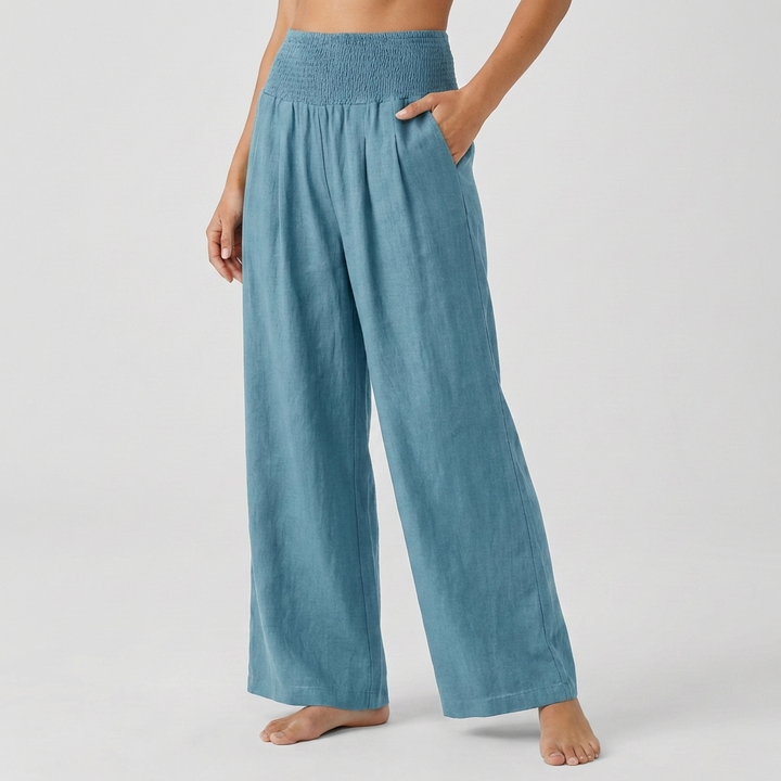 Pantaloni Palazzo Elastici Eleganti per Donne