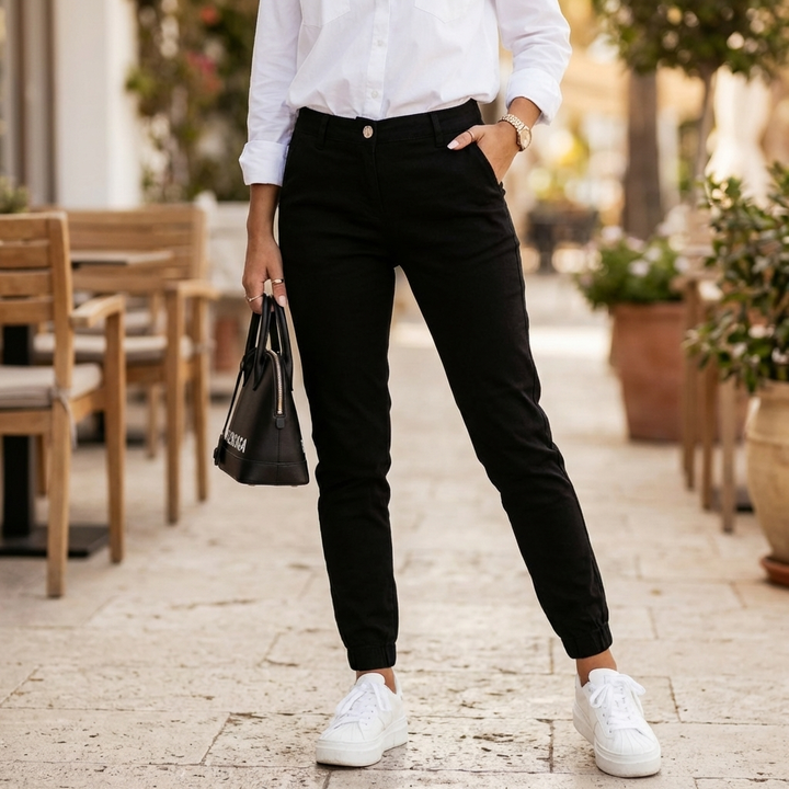 Pantaloni Stretti Elastici per Donne