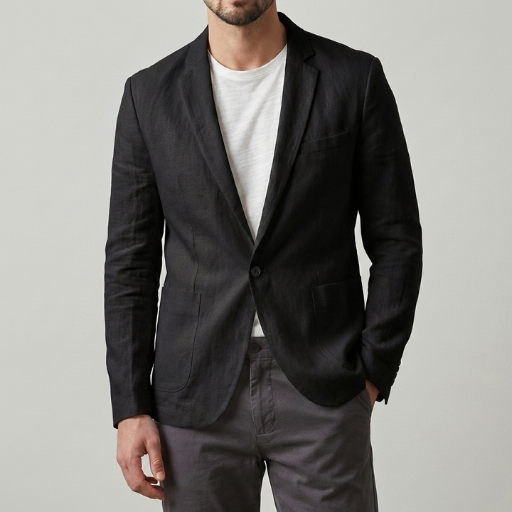 Blazer in Lino Elegante e Casual da Uomo