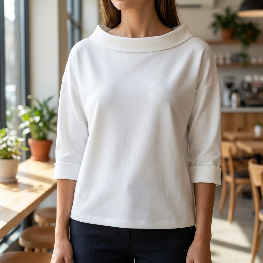 Top in Cotone Primaverile per Donne
