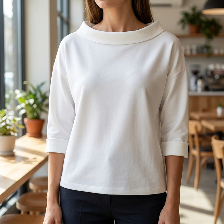 Top in Cotone Primaverile per Donne