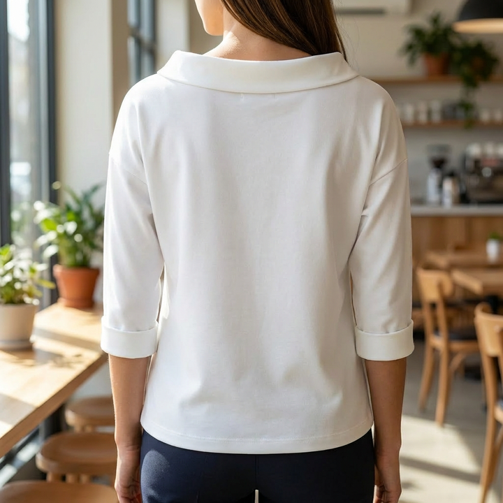 Top in Cotone Primaverile per Donne