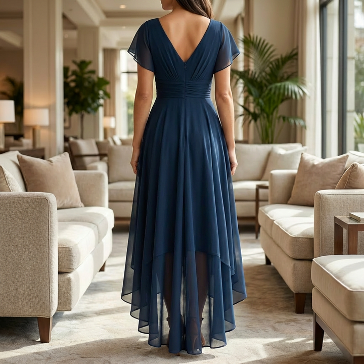 Abito in Chiffon da Sera Elegante e Senza Tempo per Donne