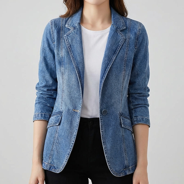 Blazer in Denim per Donne