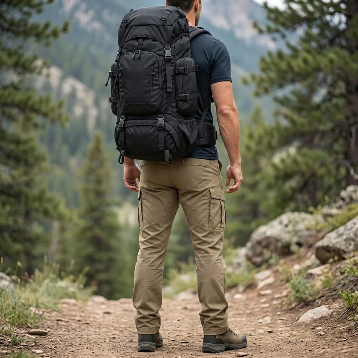 Zaino da trekking leggero ad alta capacità