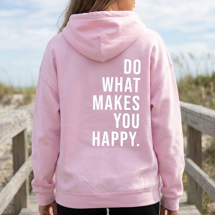 Felpa Hoodie Unisex Felice per Donne