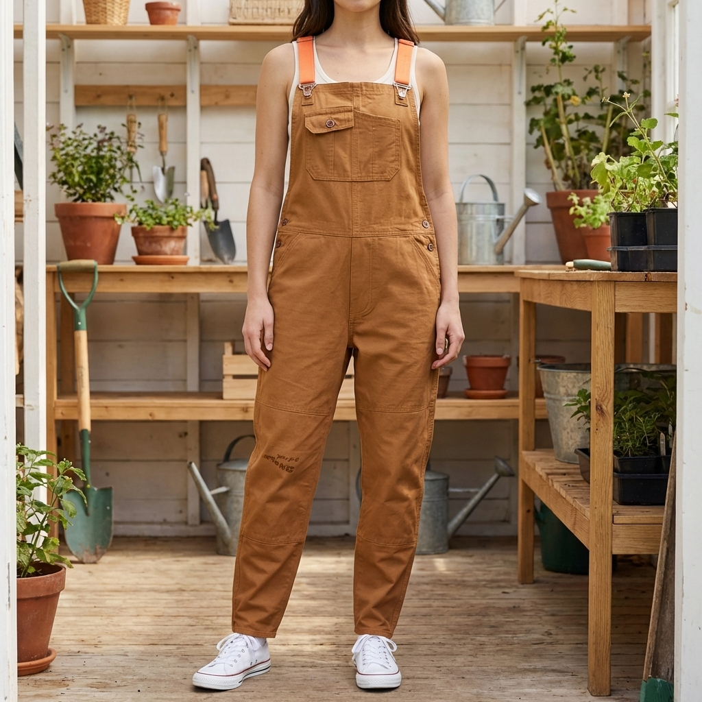 Salopette Utilitaria Casual per Donna
