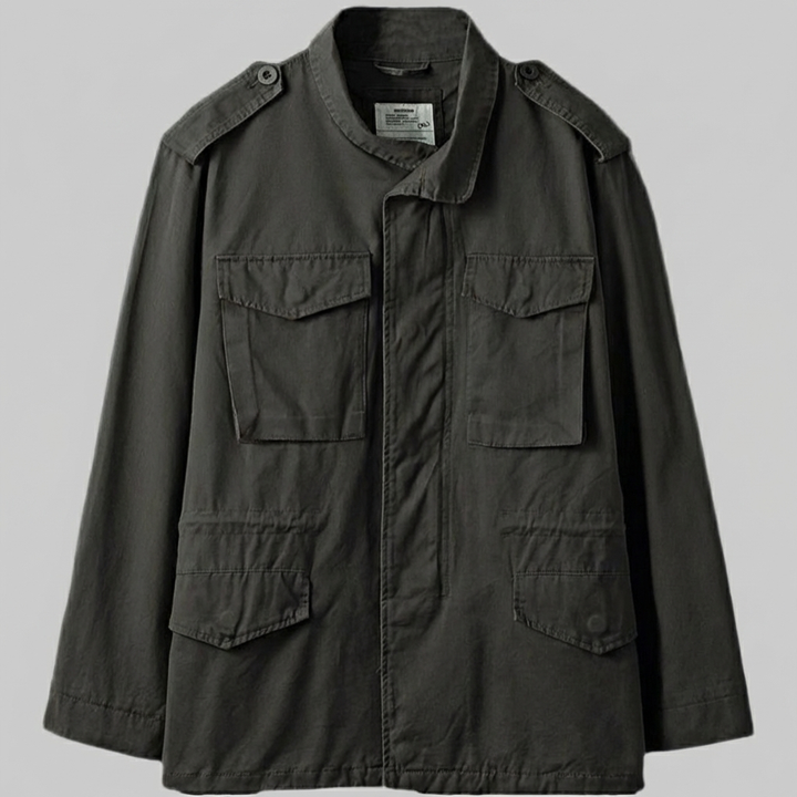 Giacca Campo Militare Vintage per Uomini