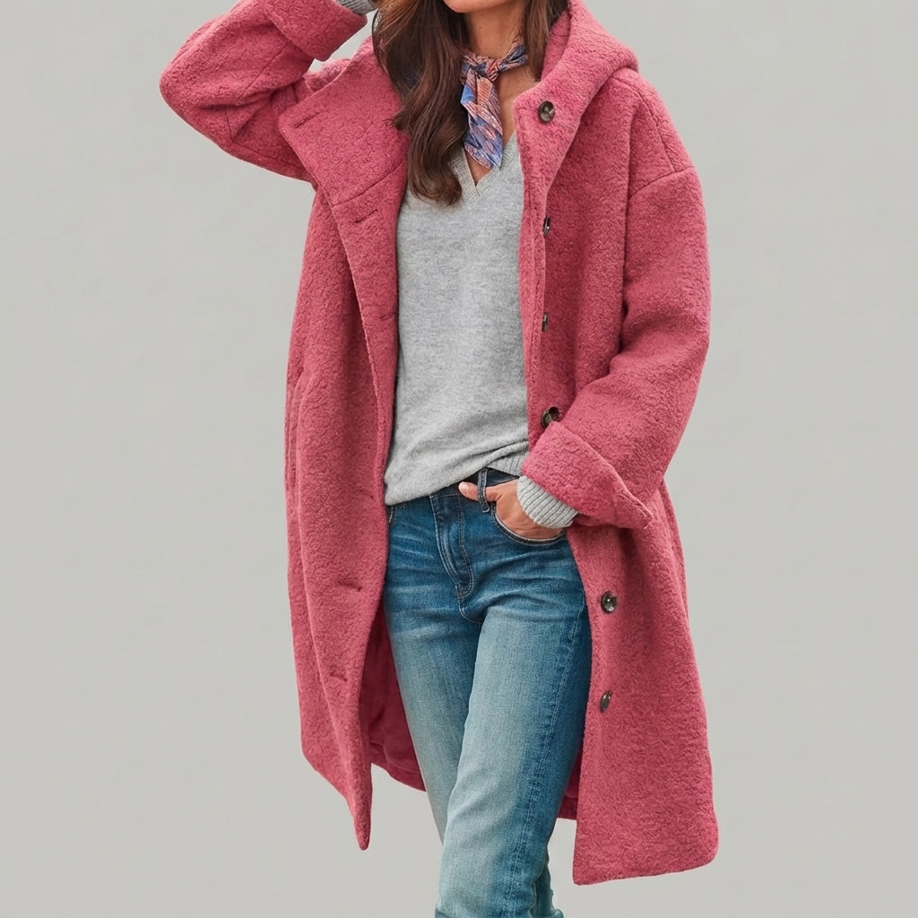 Giacca Invernale Con Cappuccio Da Donna