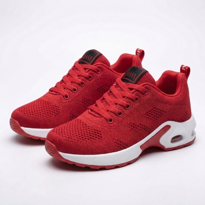Sneaker Ortopedico Con Lacci E Plataforma Per Donne