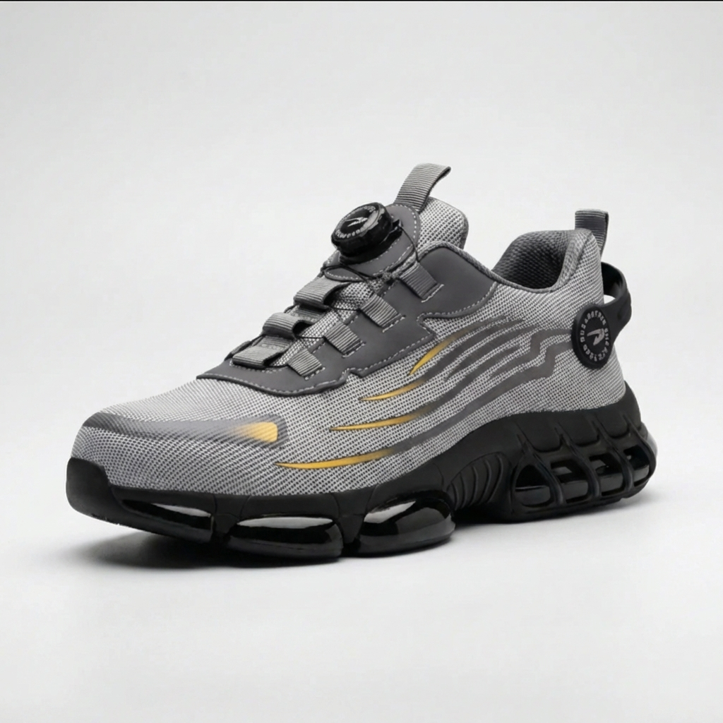 Scarpa da Lavoro Sicura con Lacci per Uomini