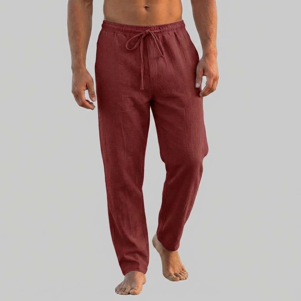 Pantaloni in Lino Trendy per Uomini