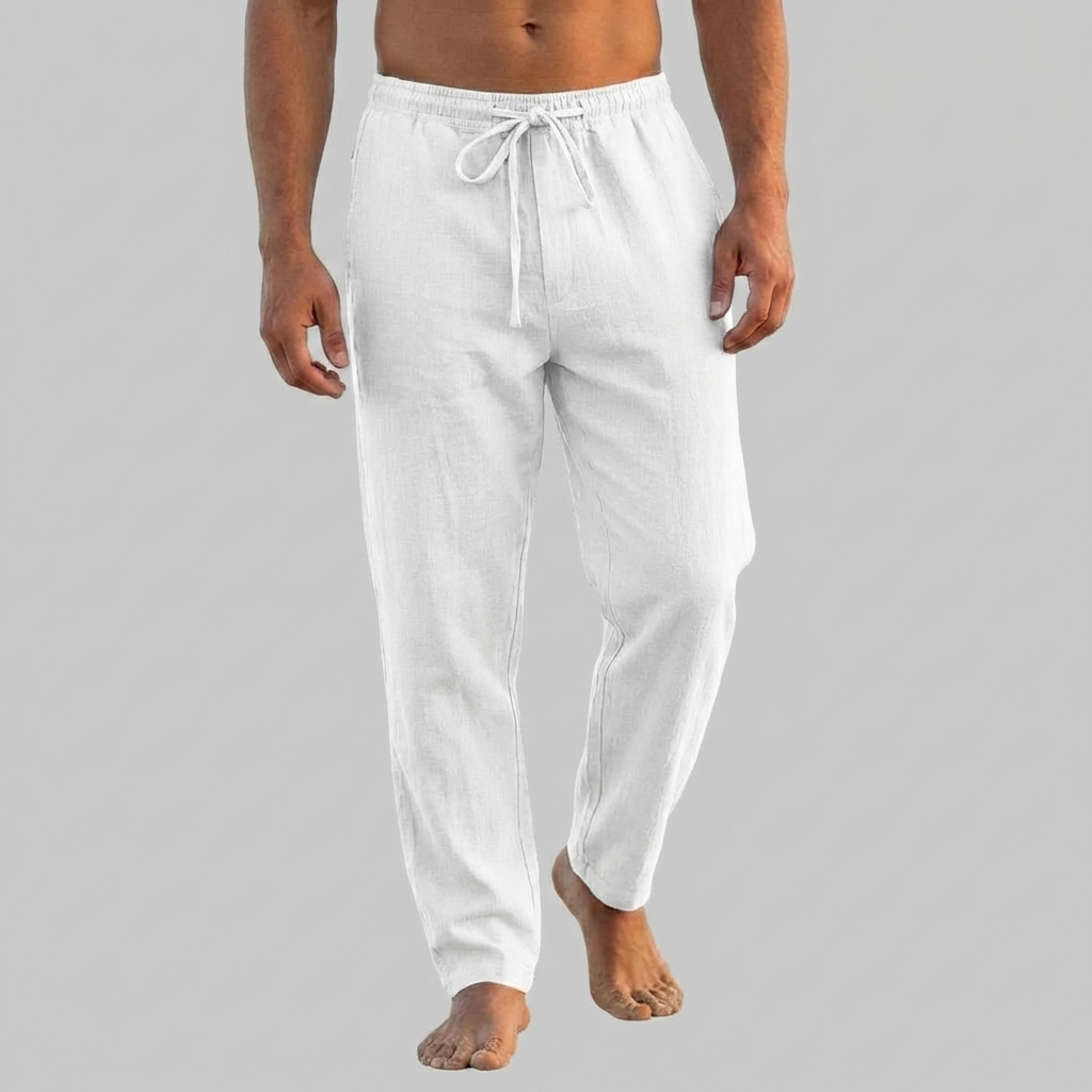 Pantaloni in Lino Trendy per Uomini