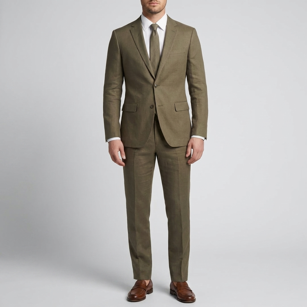Set Blazer Casual e Pantaloni a Due Pezzi