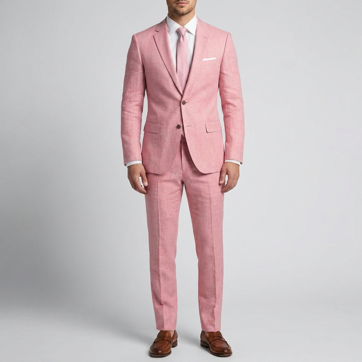 Set Blazer Casual e Pantaloni a Due Pezzi