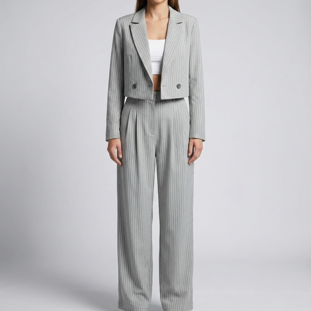 Set Blazer e Pantaloni a Due Pezzi per Donne