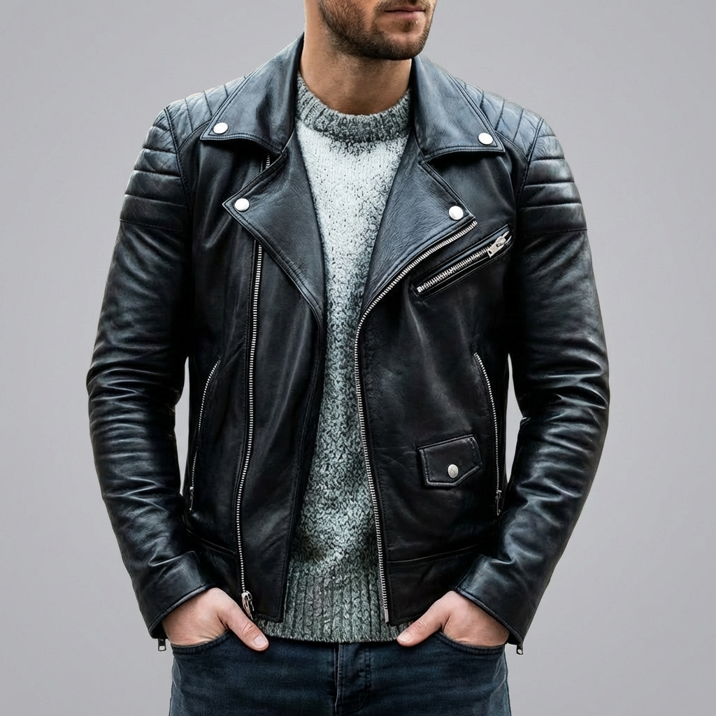 Giacca Biker per Uomini