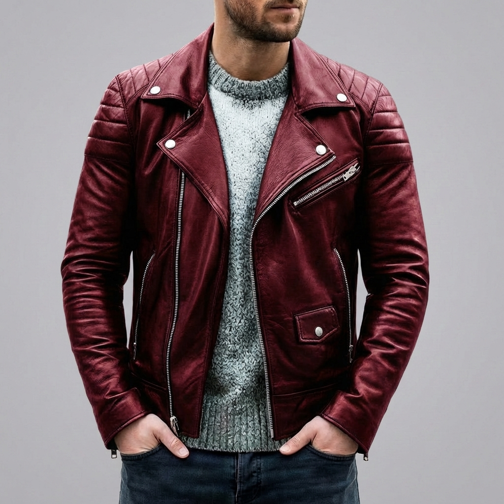 Giacca Biker per Uomini
