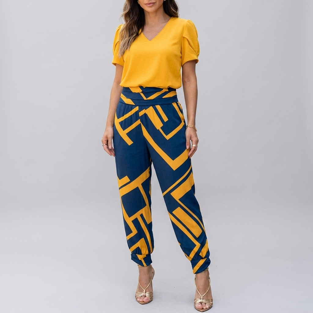 Set Donna Elegante e Confortevole a 2 Pezzi