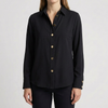 Camicia Con Bottoni Padded Per Donne