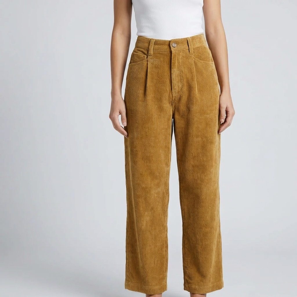 Pantaloni in Cordura a Gamba Dritta Alta