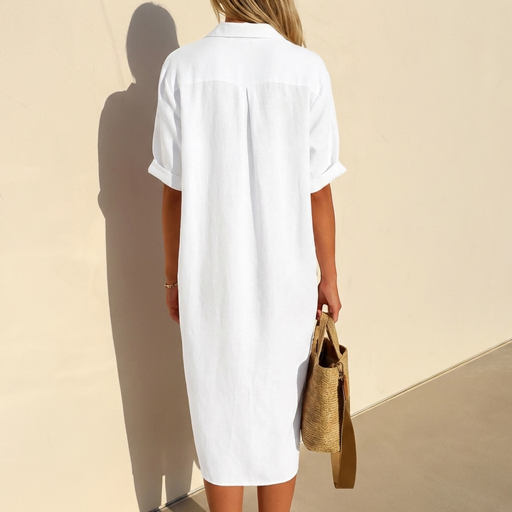 Abito Camicia in Lino da Donna