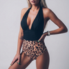 Costume da Bagno a Mono Sexy Pieghettato per Donne