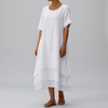 Abito Chic Blocco Slit Eleganza Moderna Senza Sforzo