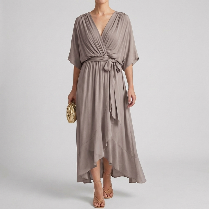 Abito Avvolgente Leggero Elegante da Donna