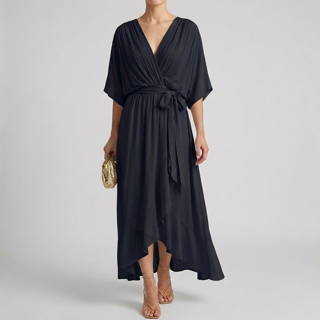 Abito Avvolgente Leggero Elegante da Donna