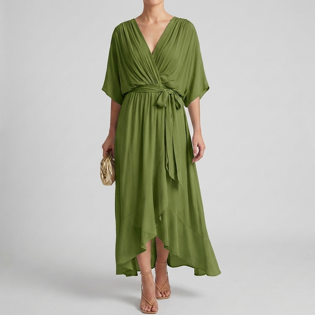 Abito Avvolgente Leggero Elegante da Donna