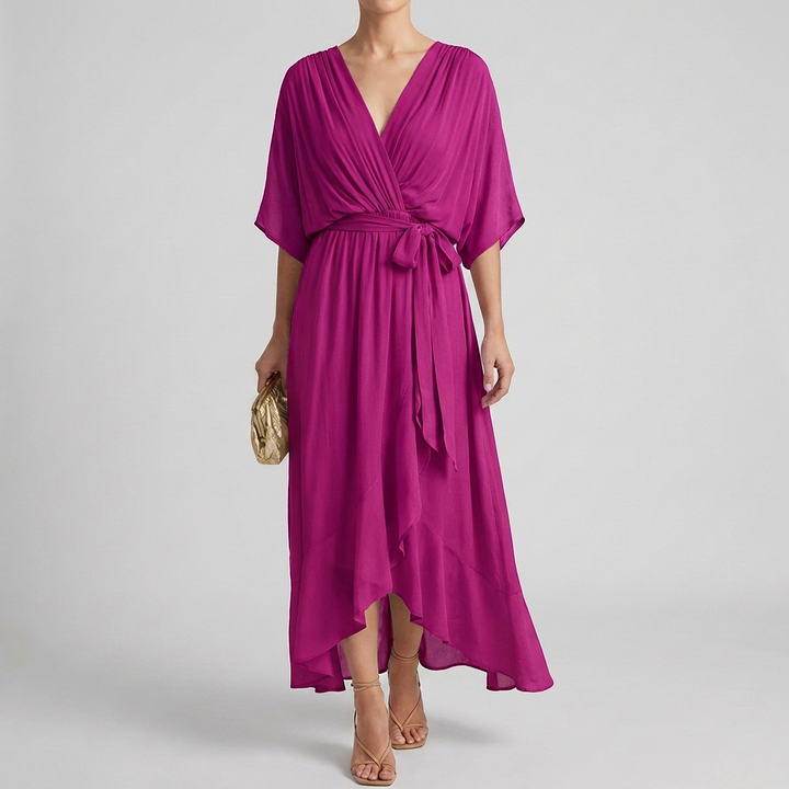 Abito Avvolgente Leggero Elegante da Donna