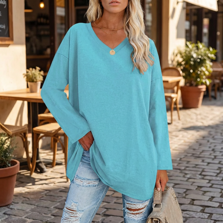 Top Elegante a Lungo Manico per Donne