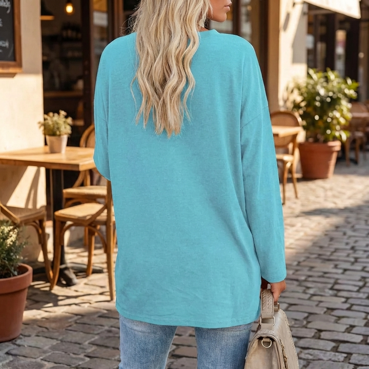 Top Elegante a Lungo Manico per Donne