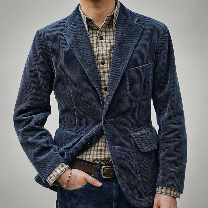 Giacca in Corduroy per Uomini