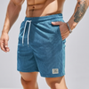 Pantaloni Corti in Corduroy Casual per Uomini