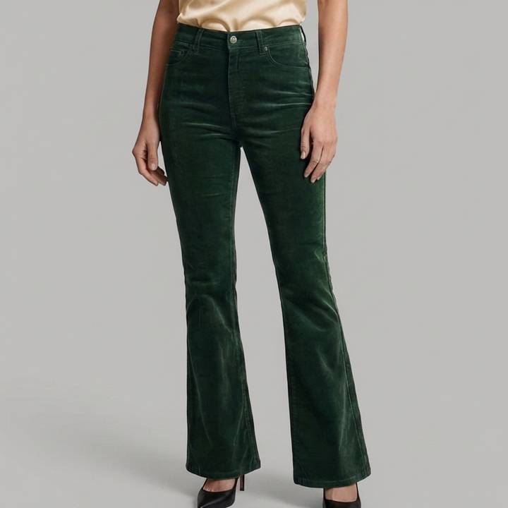 Pantaloni Cargo Alti in Vita per Donne